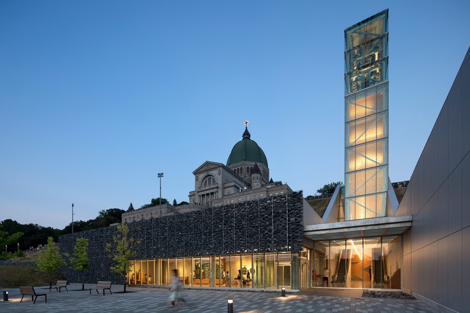 New pavilion of Saint Josephs Oratory by Lemay