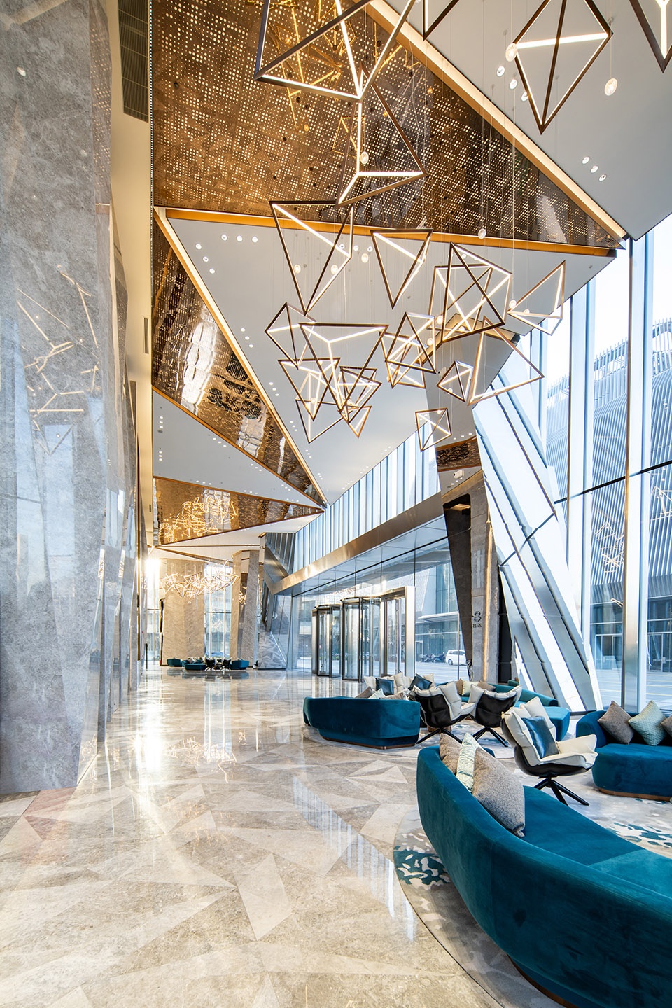 Zhangjiang Science Gate Twin Towers by Gensler