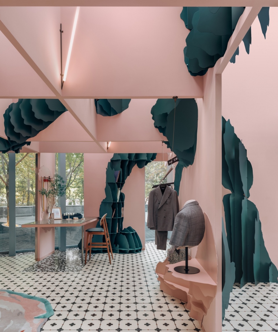keymen bespoke gentlemens wear shop by linjian design studio
