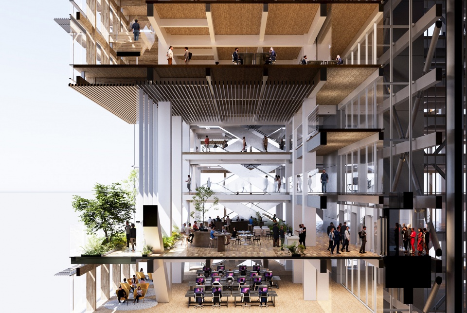 Regenerative Tree by NIKKEN SEKKEI LTD ijs