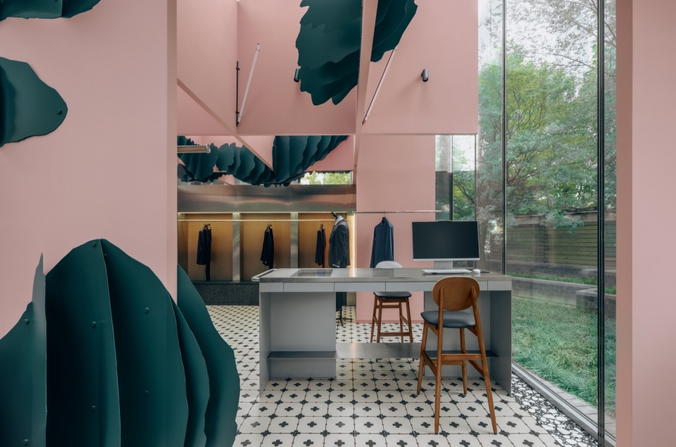 keymen bespoke gentlemens wear shop by linjian design studio