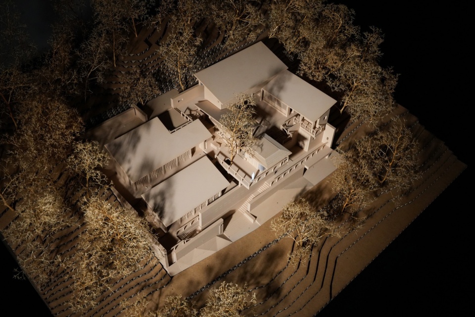 renovation design of dongfang mountain buddhist association by fanaf