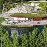 麓湖漩涡公园咖啡厅，四川 / MUDA慕达建筑