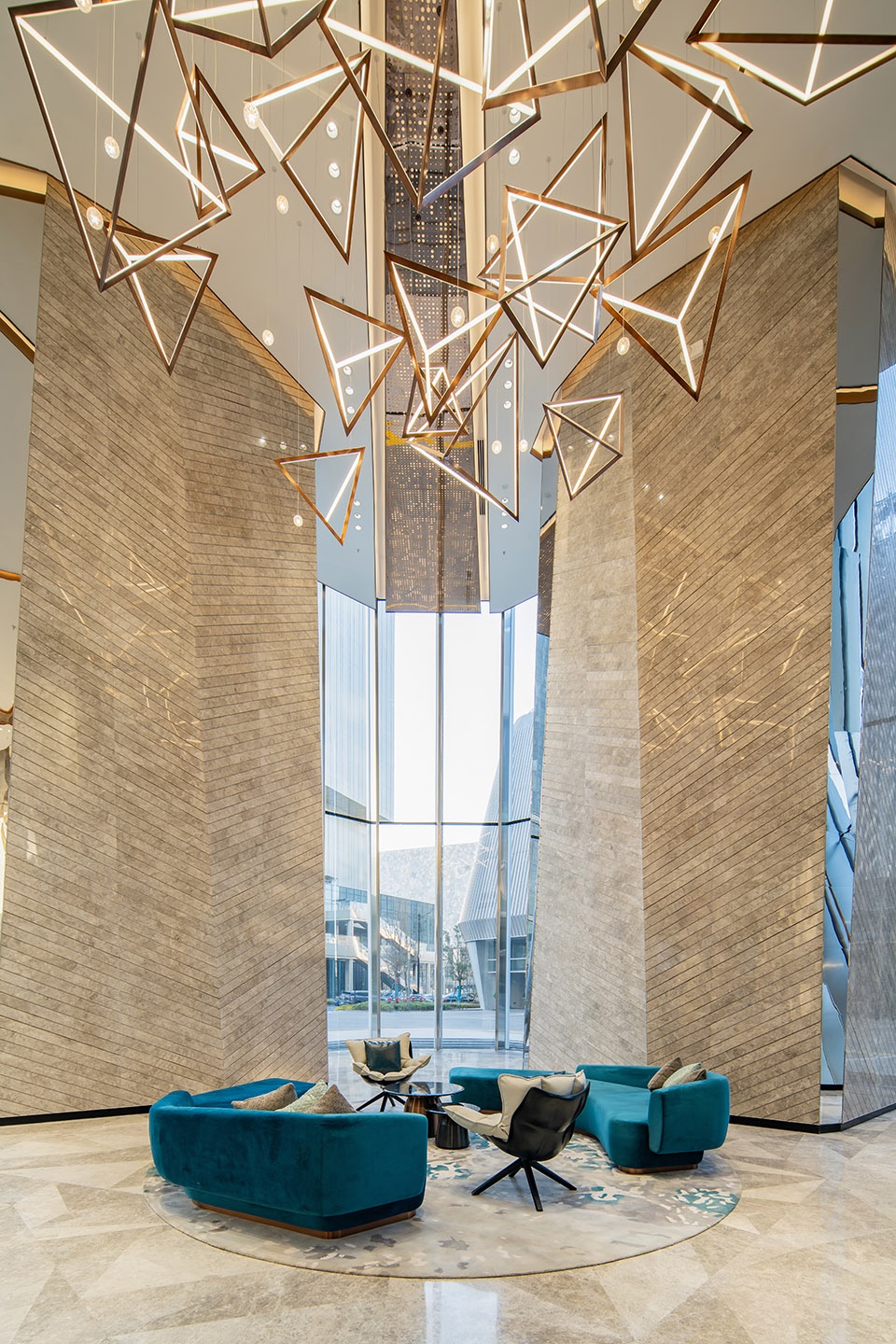 Zhangjiang Science Gate Twin Towers by Gensler
