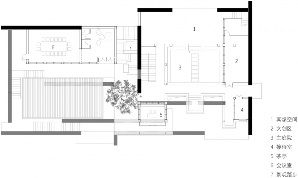 renovation design of dongfang mountain buddhist association by fanaf