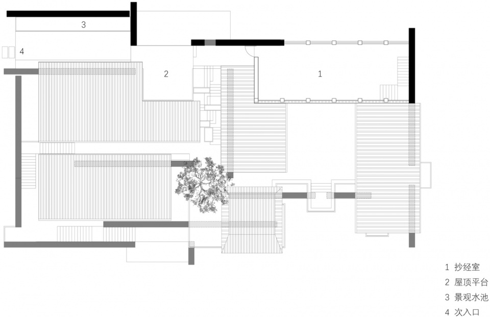 renovation design of dongfang mountain buddhist association by fanaf