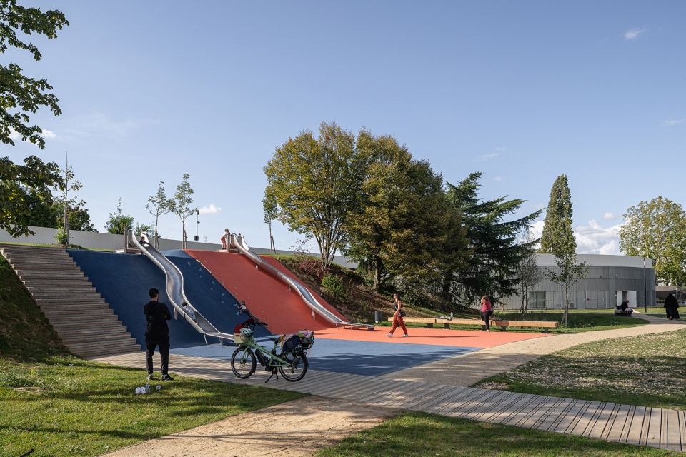 Redevelopment of the sports complex in Petit Quevilly 76 by OLGGA ARCHITECTES