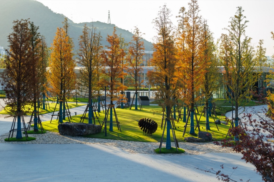 hangzhou alibaba nanhu future science park by ups