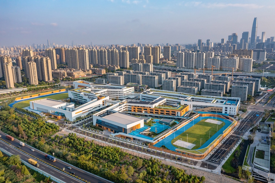 Ningbo Tong Dizhou Experimental School by cd studio