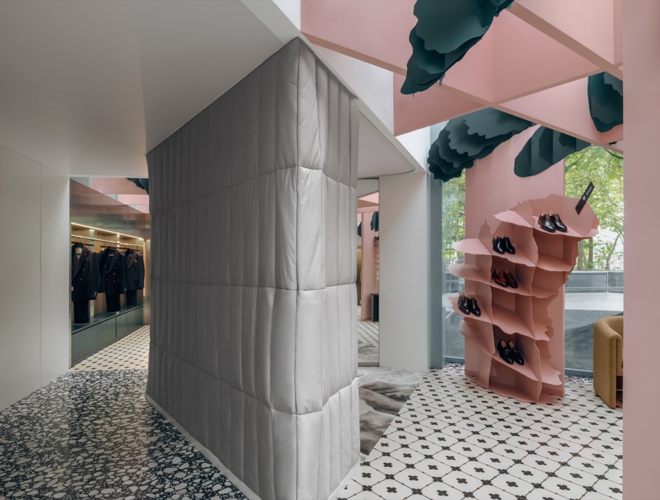keymen bespoke gentlemens wear shop by linjian design studio