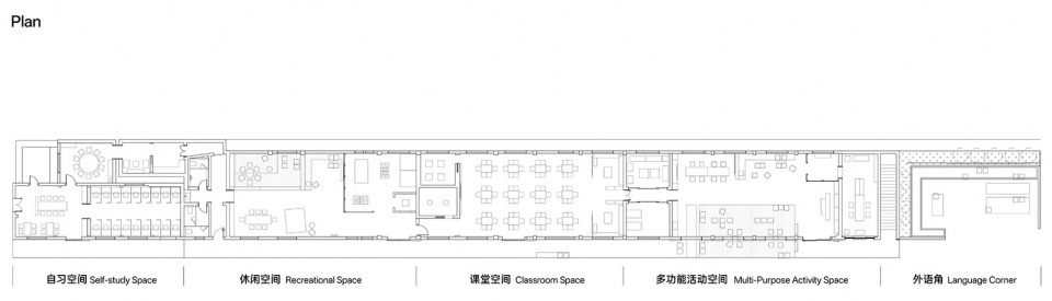 Ganquan Foreign Language Middle School Comprehensive Activity Center by Neili Design Lab