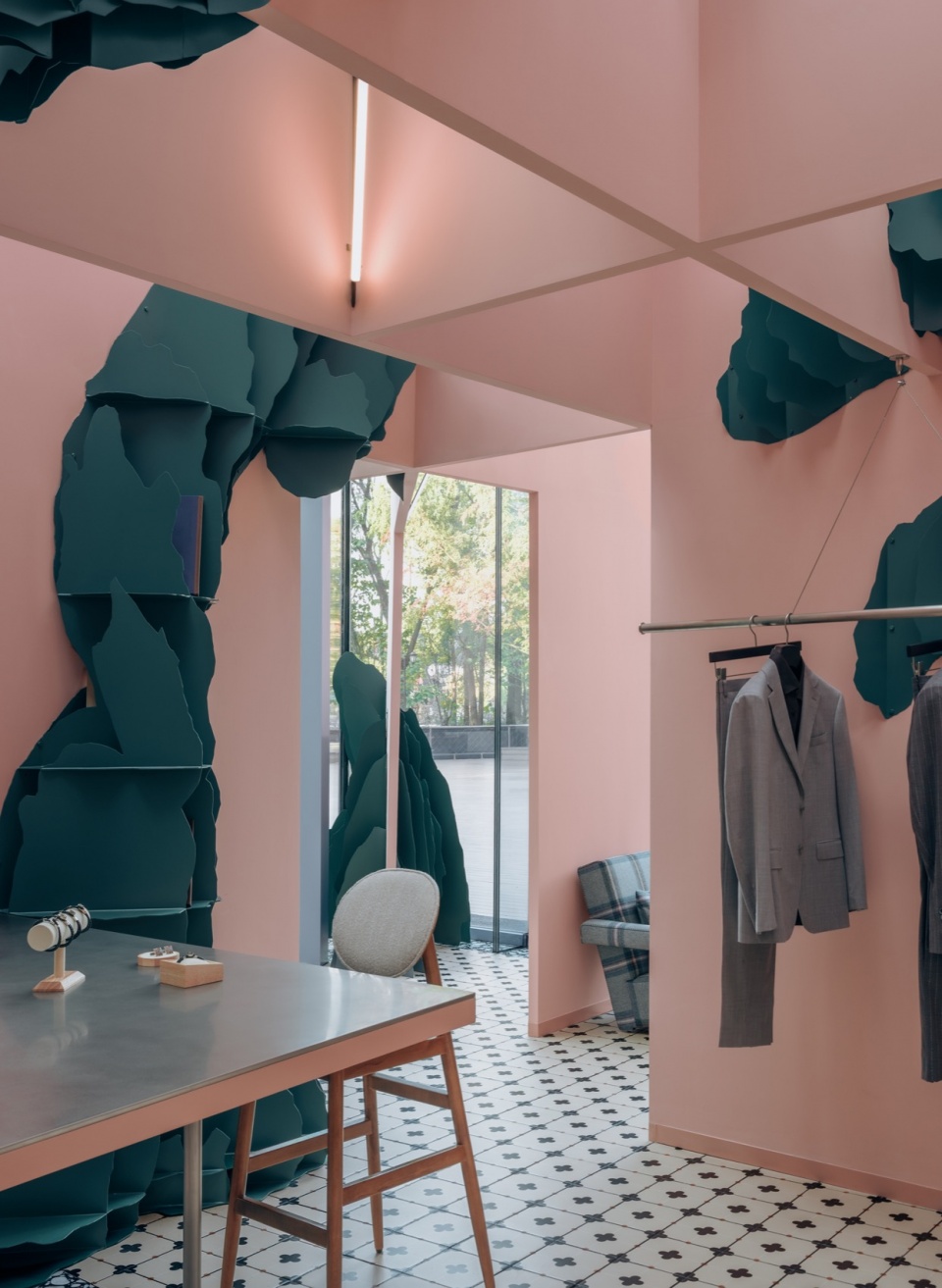keymen bespoke gentlemens wear shop by linjian design studio