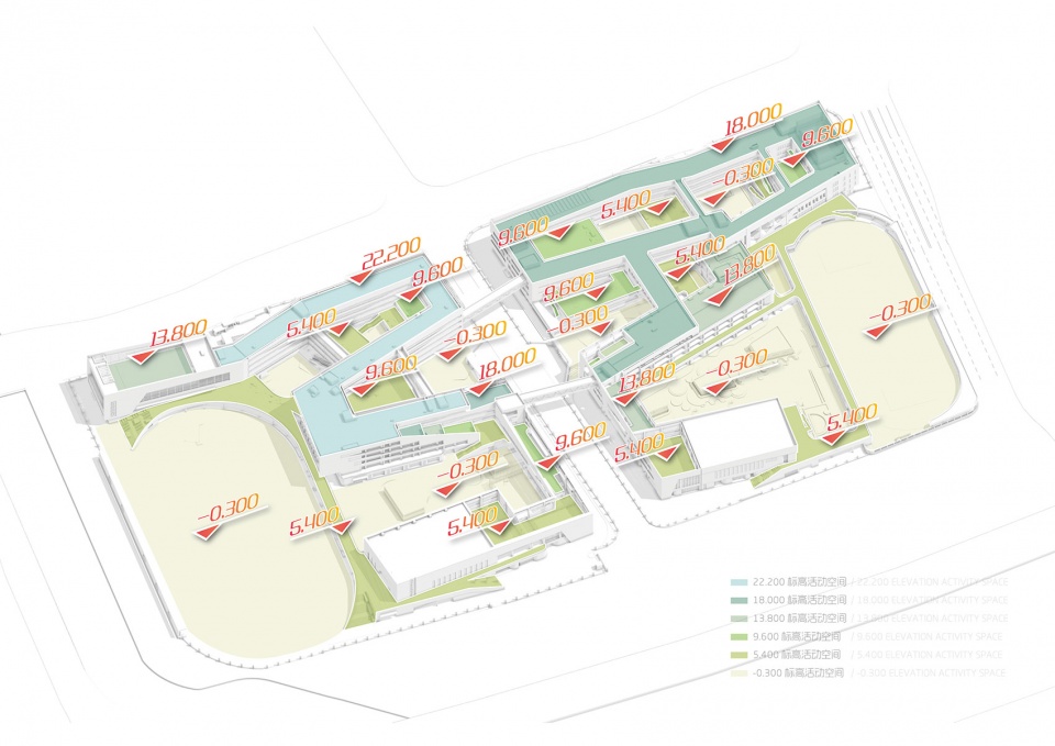 Ningbo Tong Dizhou Experimental School by cd studio