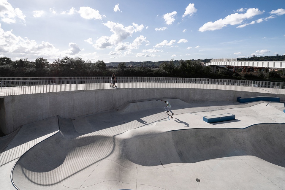 Redevelopment of the sports complex in Petit Quevilly 76 by OLGGA ARCHITECTES