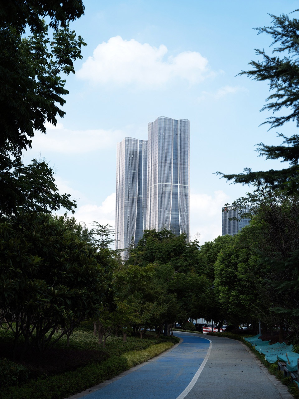 Zhangjiang Science Gate Twin Towers by Gensler