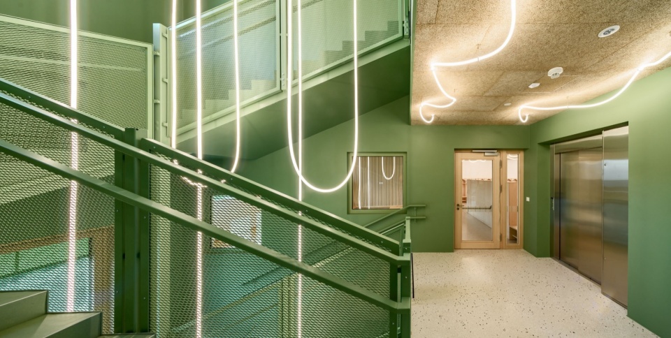 a green bridge by roland baldi architects