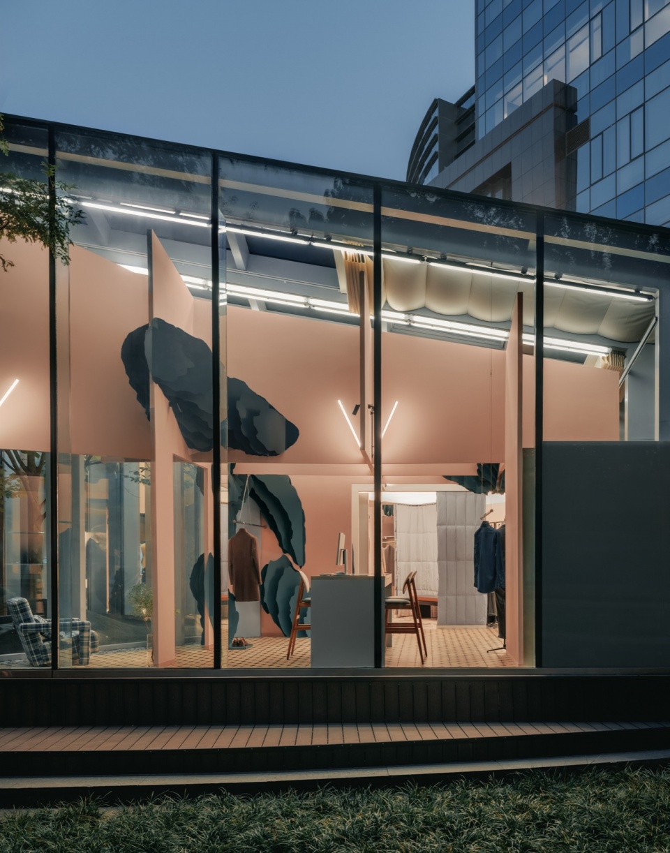 keymen bespoke gentlemens wear shop by linjian design studio