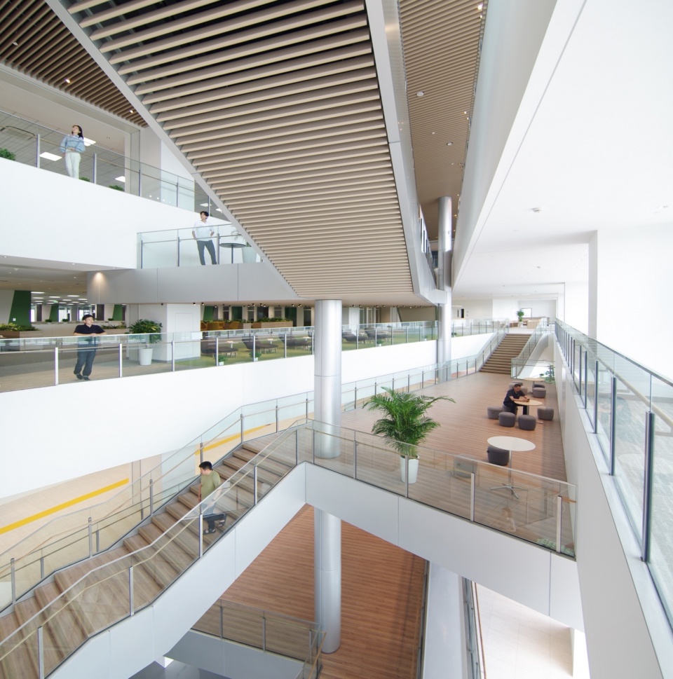 toyota research and development center by nikken sekkei ltd