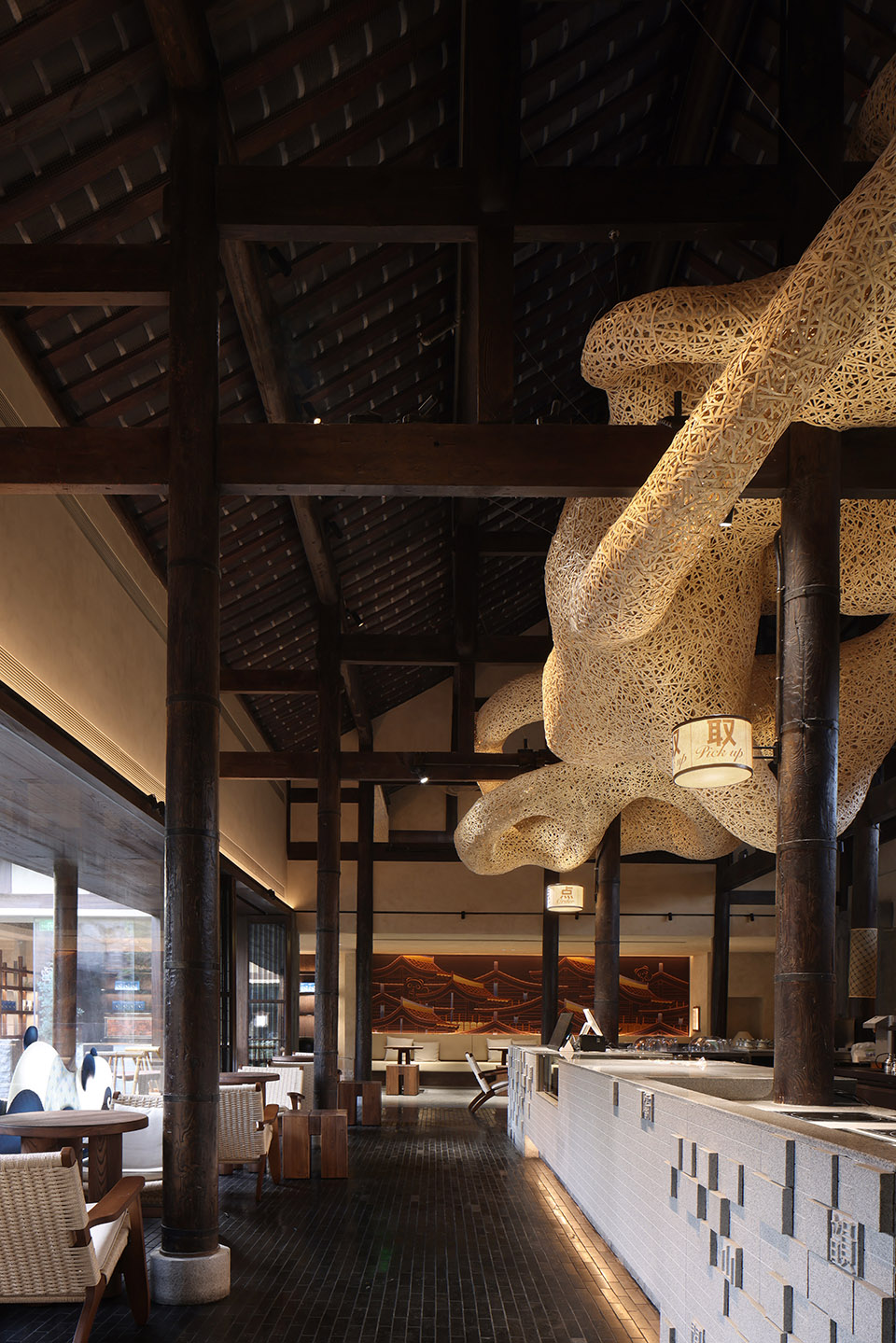 ChaPanda Kuanzhai Alley Flagship Store by UND Design Studio - 谷德设计网