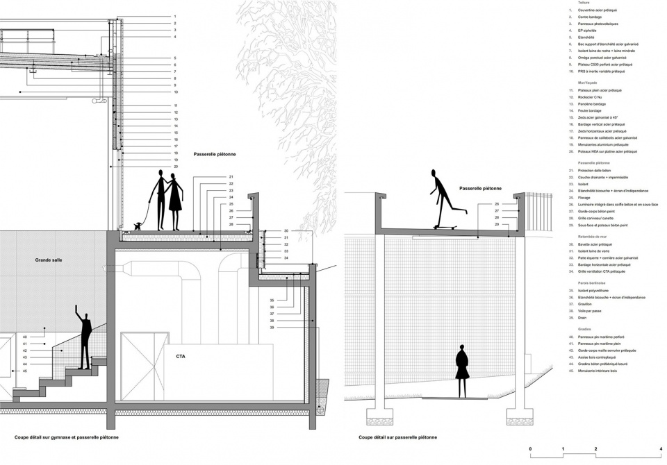 Redevelopment of the sports complex in Petit Quevilly 76 by OLGGA ARCHITECTES