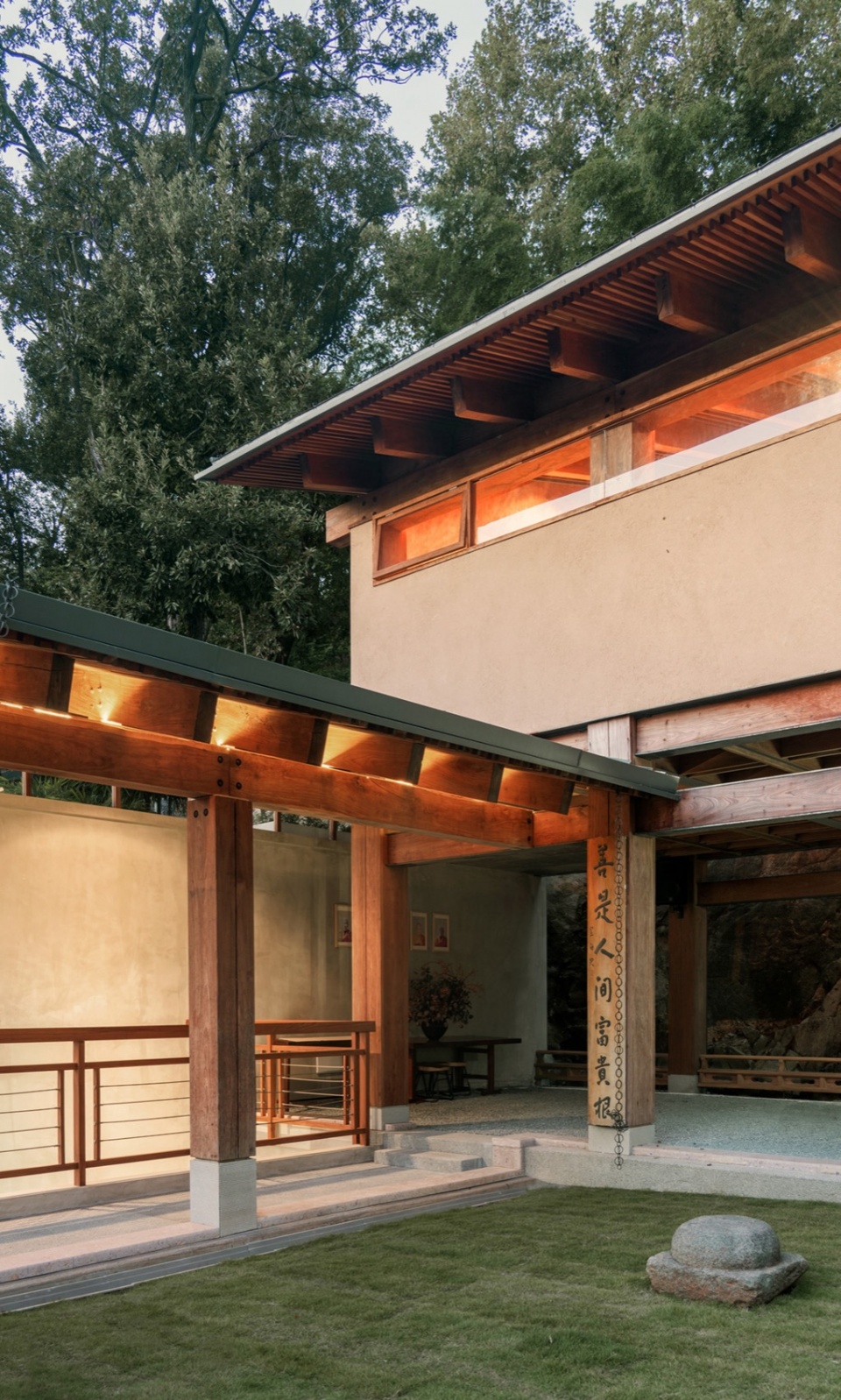 renovation design of dongfang mountain buddhist association by fanaf