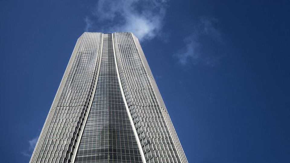 Zhangjiang Science Gate Twin Towers by Gensler