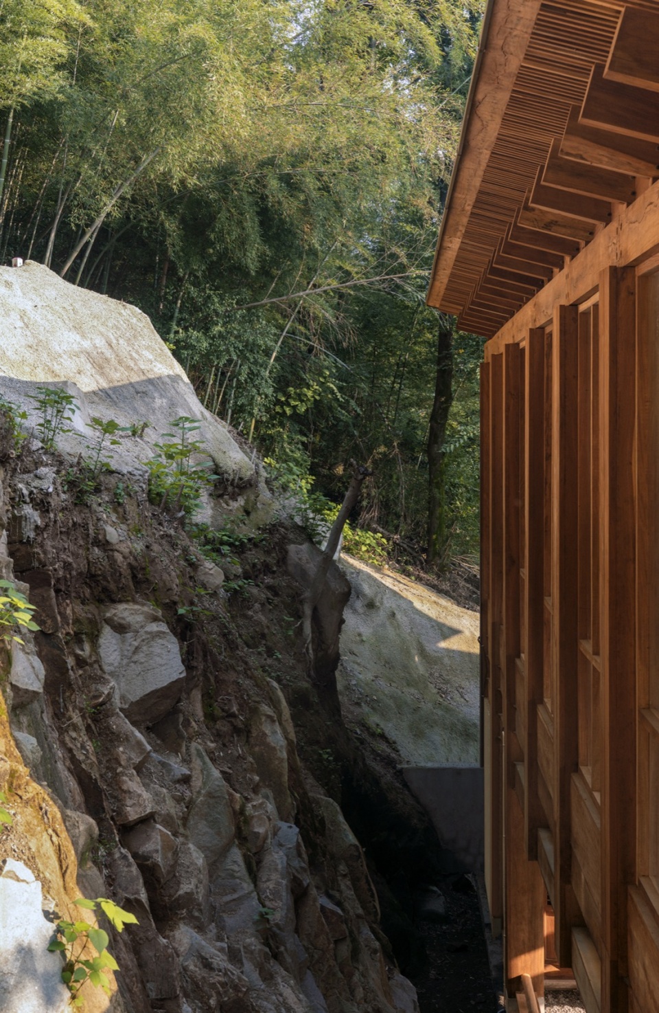 renovation design of dongfang mountain buddhist association by fanaf