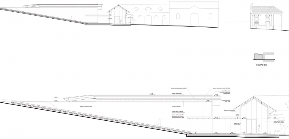 multi purpose hall in chateaufor by berellini architecte