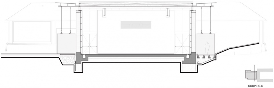 multi purpose hall in chateaufor by berellini architecte