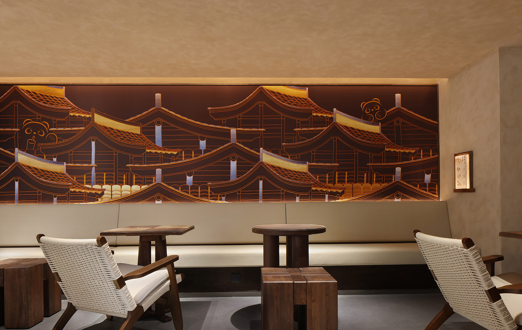 ChaPanda Kuanzhai Alley Flagship Store by UND Design Studio - 谷德设计网