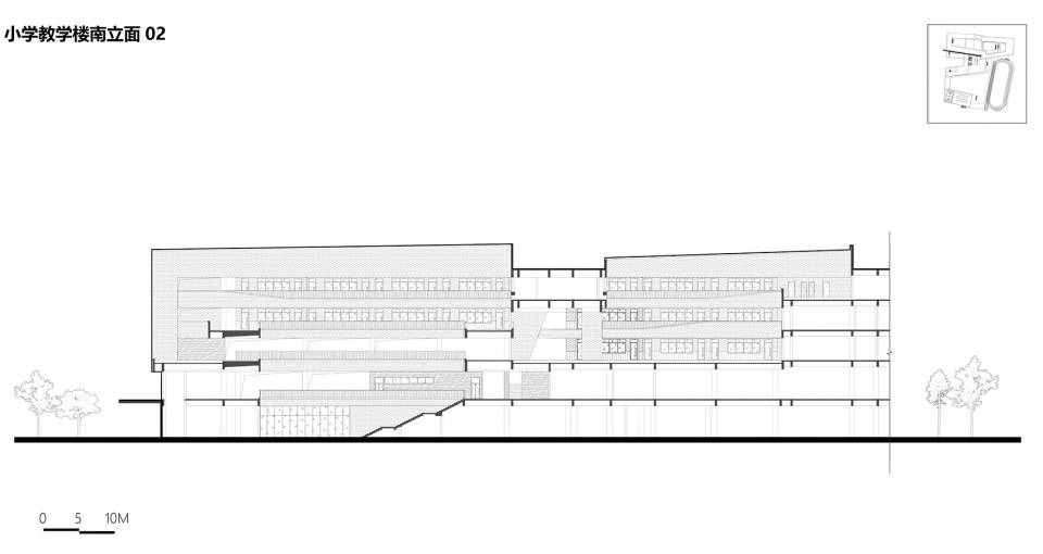 Ningbo Tong Dizhou Experimental School by cd studio