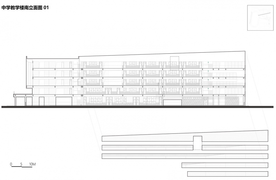 Ningbo Tong Dizhou Experimental School by cd studio