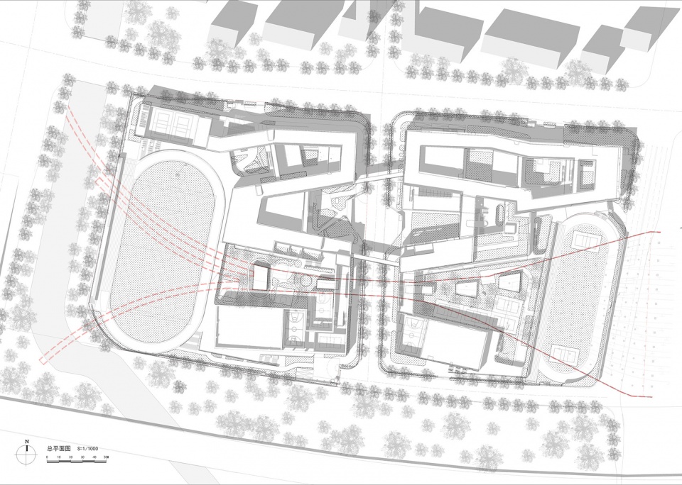 Ningbo Tong Dizhou Experimental School by cd studio