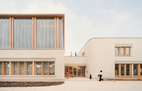 Simone Veil 学校综合体，法国 / Le Penhuel et Associés