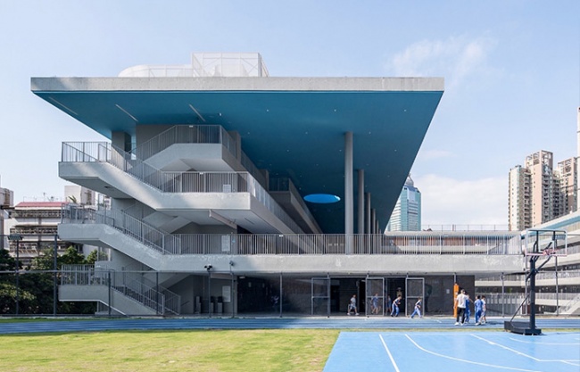 深圳绿洲小学 / 悉地国际东西影工作室