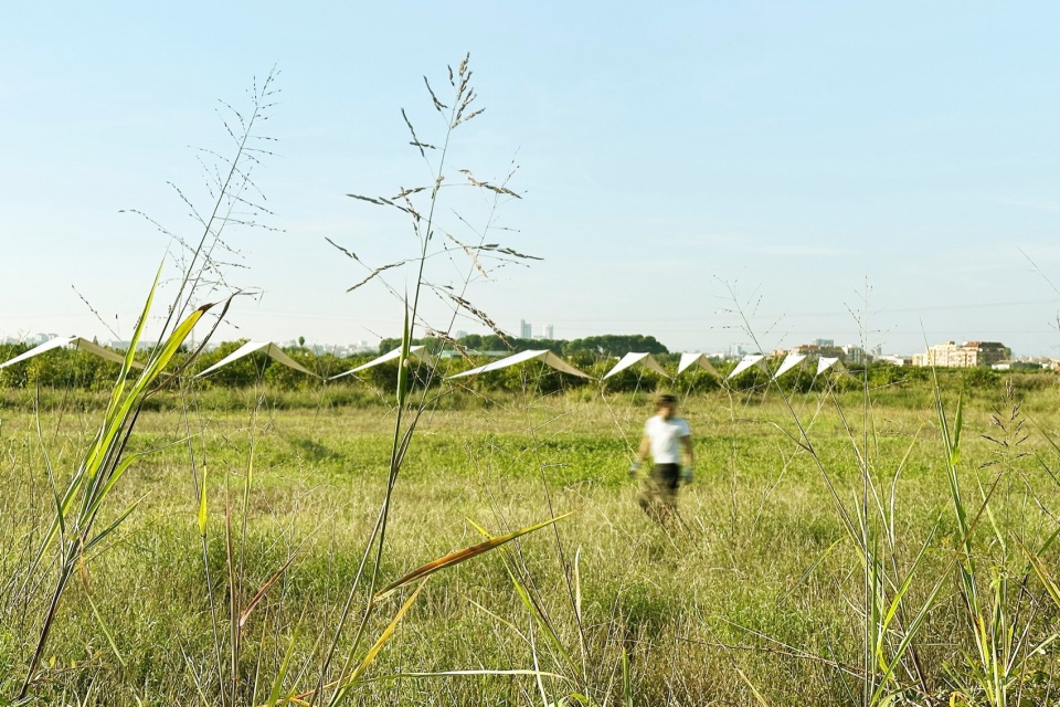 100 Linear Meters Pavilion by Eletres Studio
