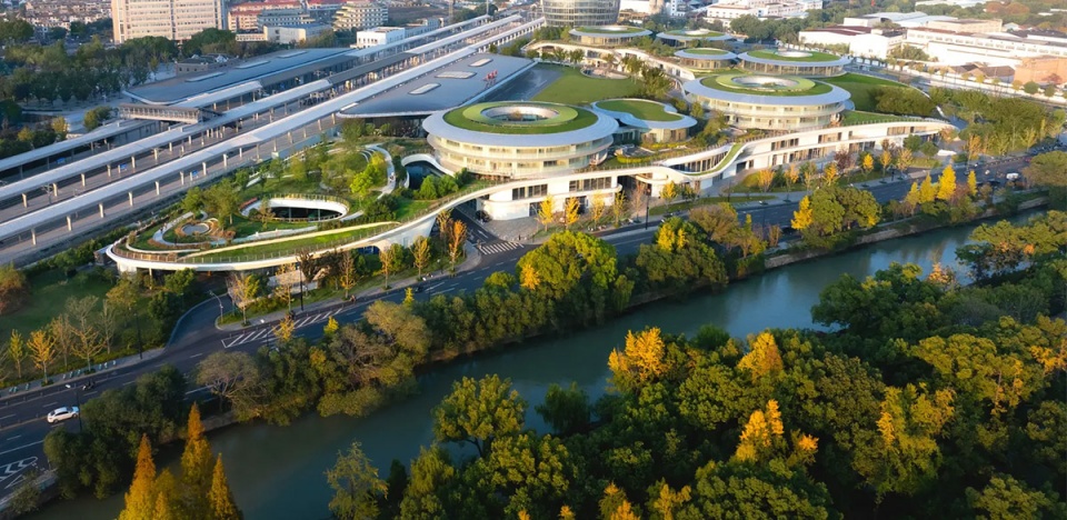 2025 asla urban design award of honor jiaxing station park by zscape and mad