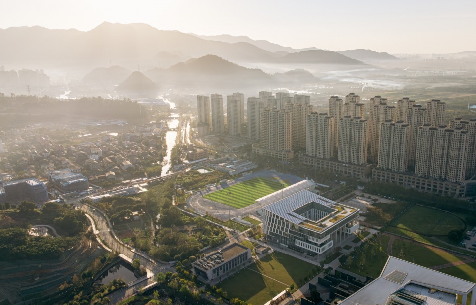 the science and technology building at wenzhou kean university by architectural design research institute of tsinghua university co ltd thad