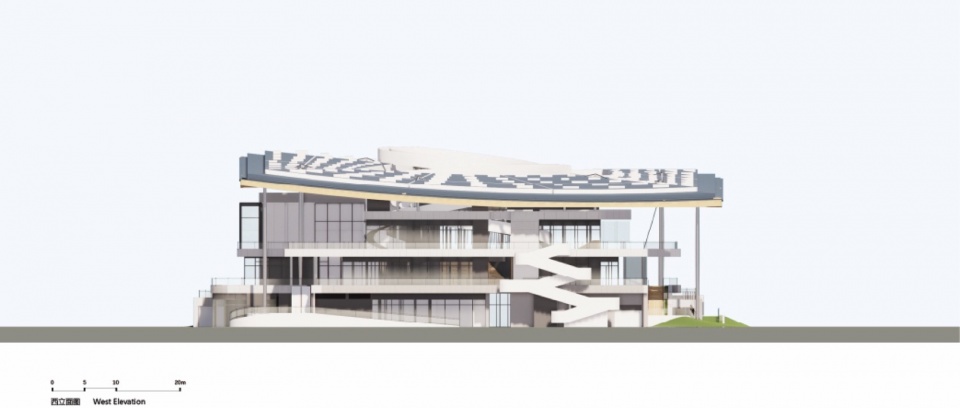 jiaxing hrnt cultural center by sup atelier of thad