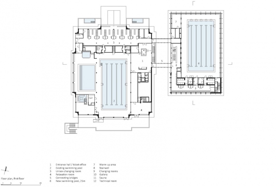 Floor plan first floor © illiz architektur