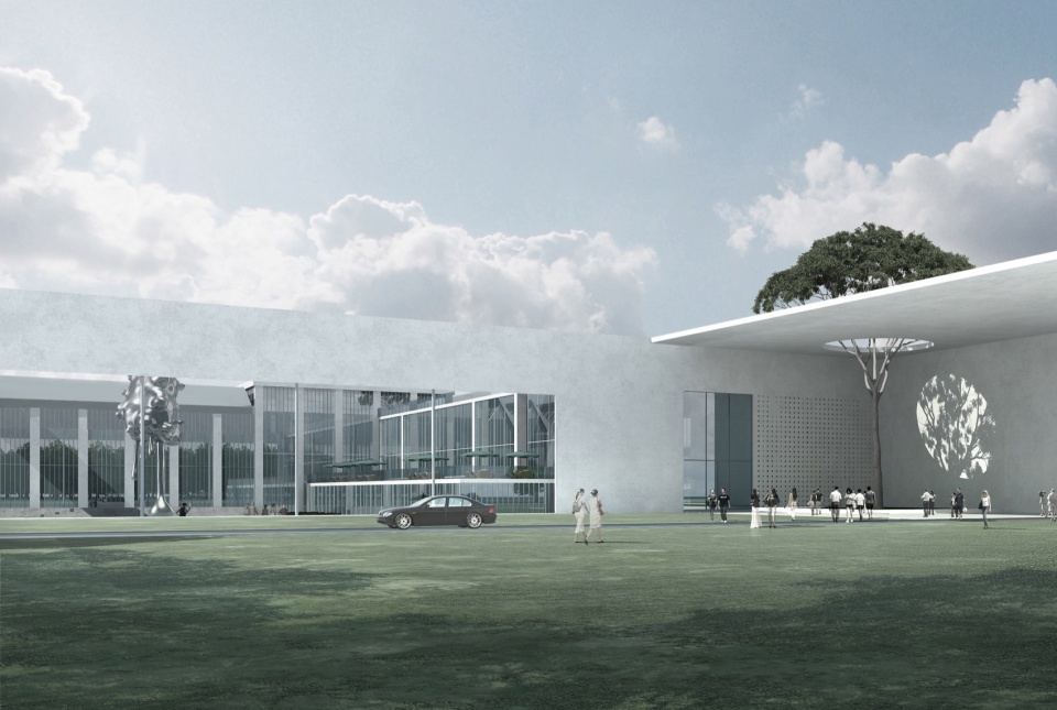 art museum of the china sculpture institute by beijing china virtue architectural design co ltd
