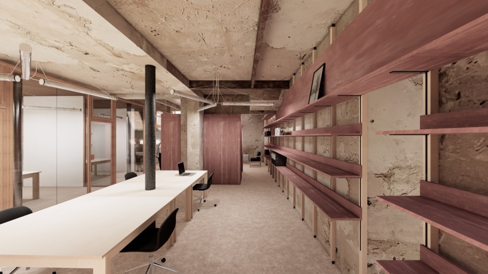 offices in former workshops by nicola spinetto architectes
