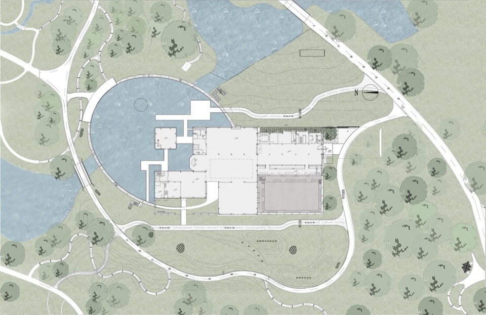 art museum of the china sculpture institute by beijing china virtue architectural design co ltd