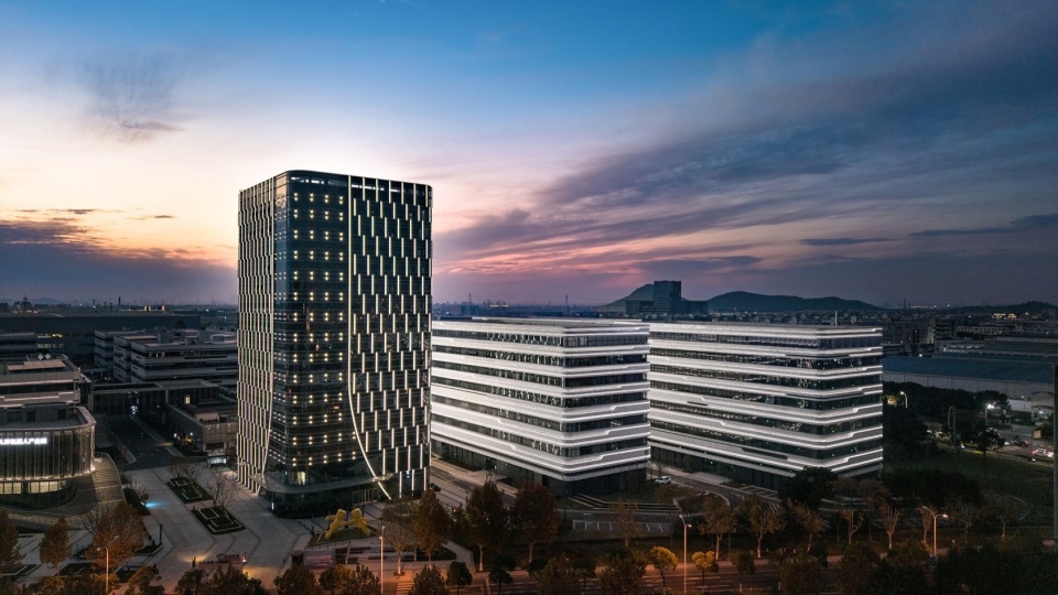 binhu fosun humanoid robot industrial park by jiangsu bosen architectural design co ltd