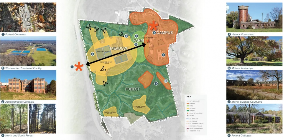 2025 asla analysis and planning award of excellence crownsville hospital memorial park design collective inc carmichael associates