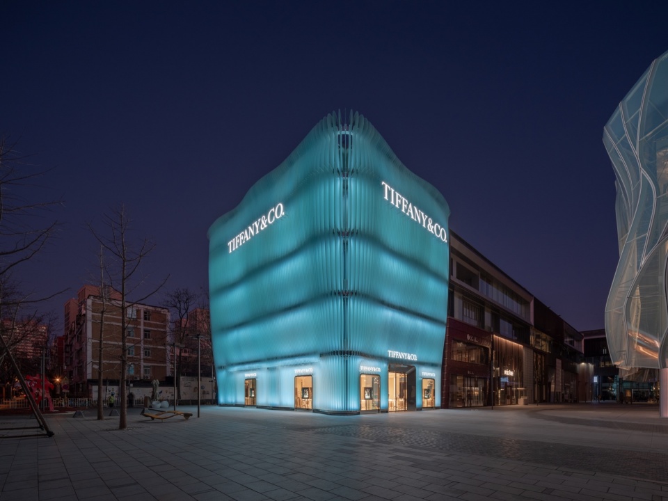 Tiffany Facade Beijing by MVRDV