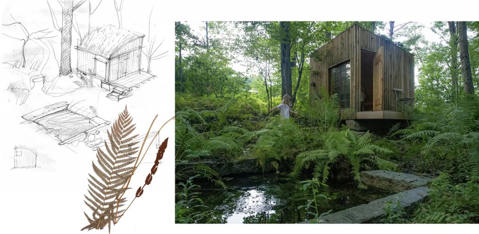 2025 asla residential design award of excellence and the wild comes right up to the door stimson