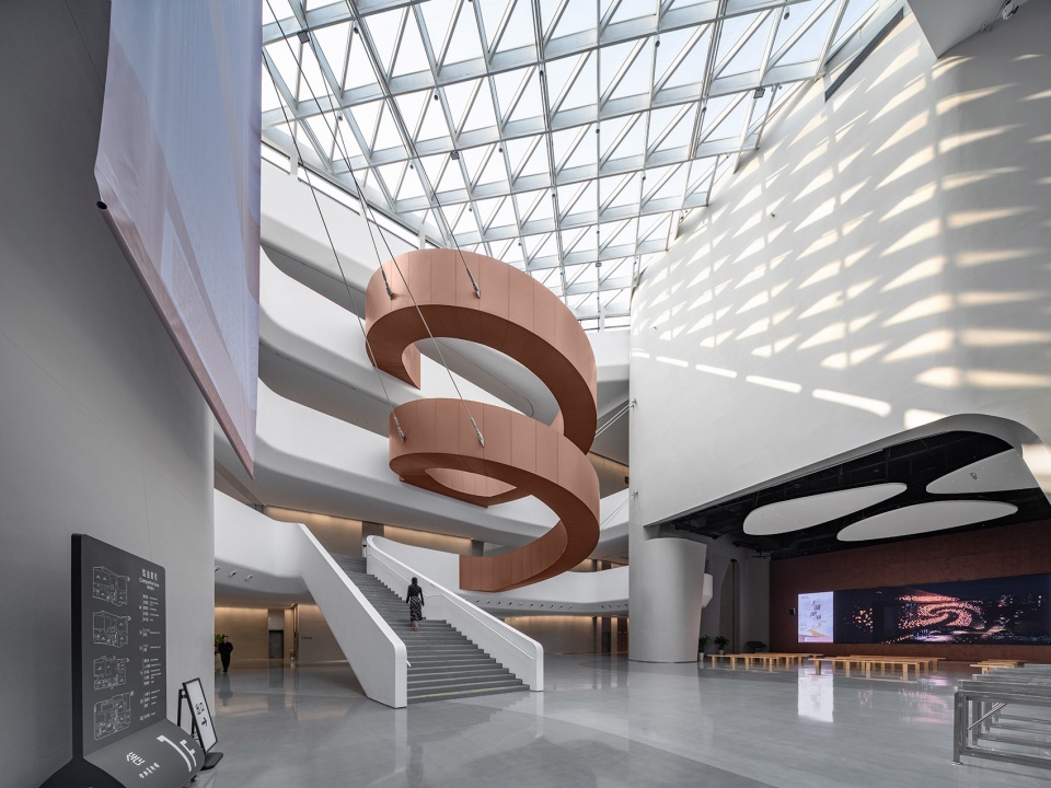 Hefei Art museum by Tongji Architectural Design