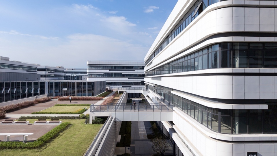 binhu fosun humanoid robot industrial park by jiangsu bosen architectural design co ltd