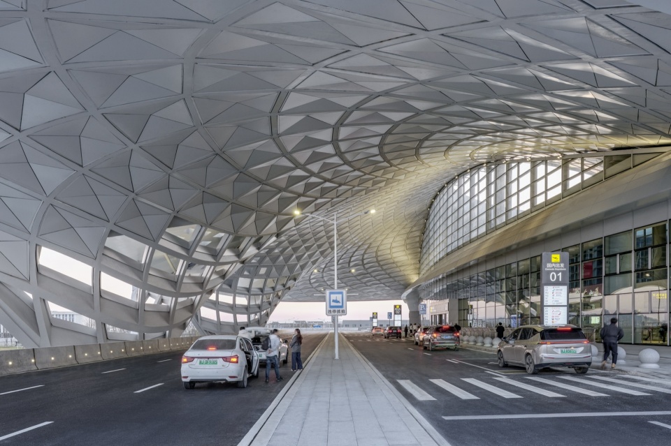 infinite tai taizhou luqiao airport terminal by original design studio